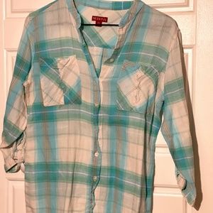 Button Down Summer Beach Shirt